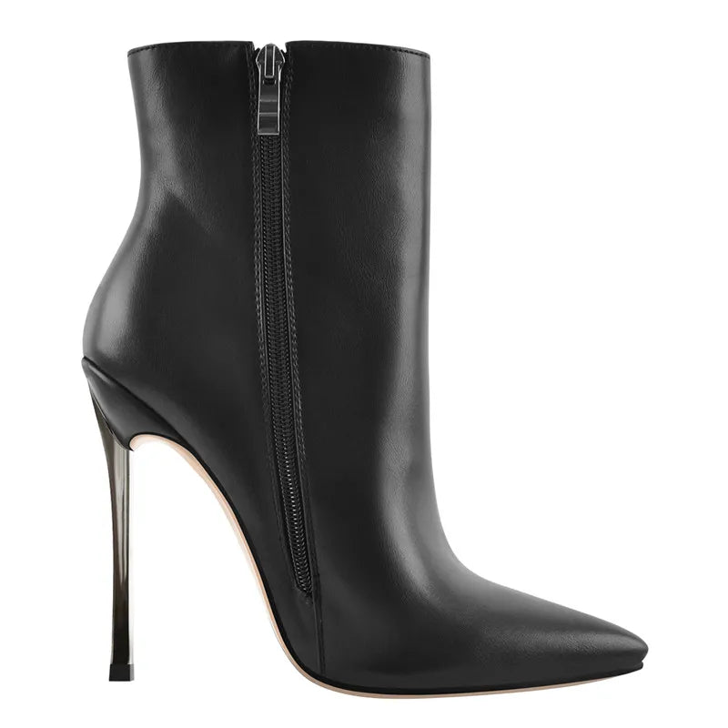 Pointed Toe Ankle Boots