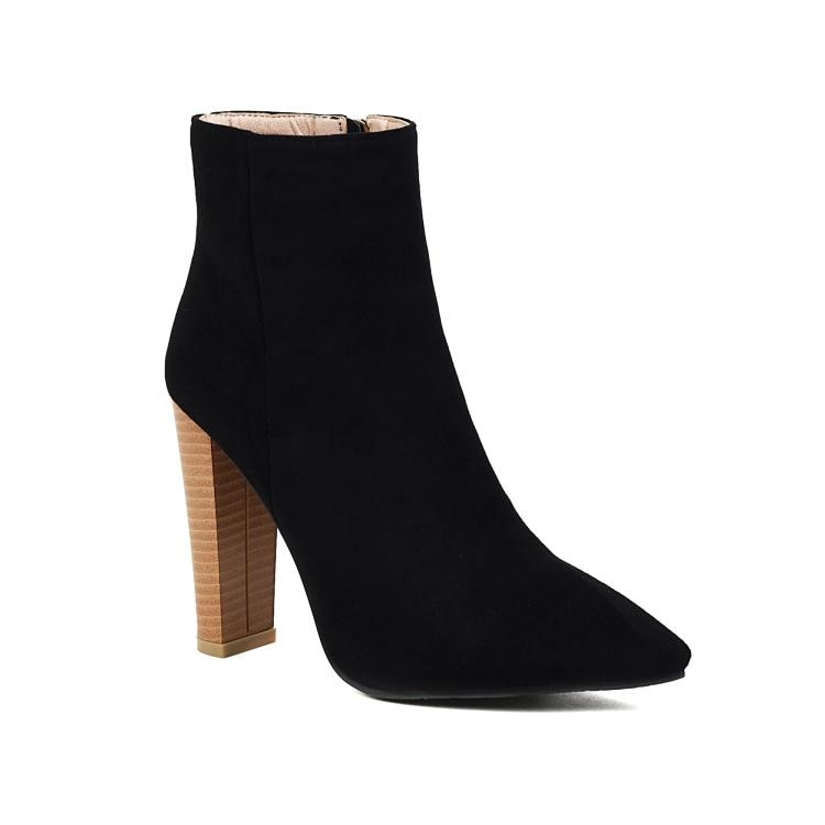 Gorgeous Earth Tone Suede Ankle Boots