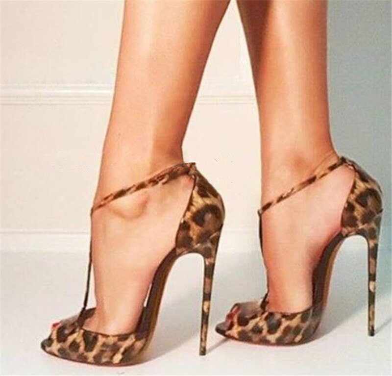 T-Strap Stiletto Pumps Stiletto 12cm