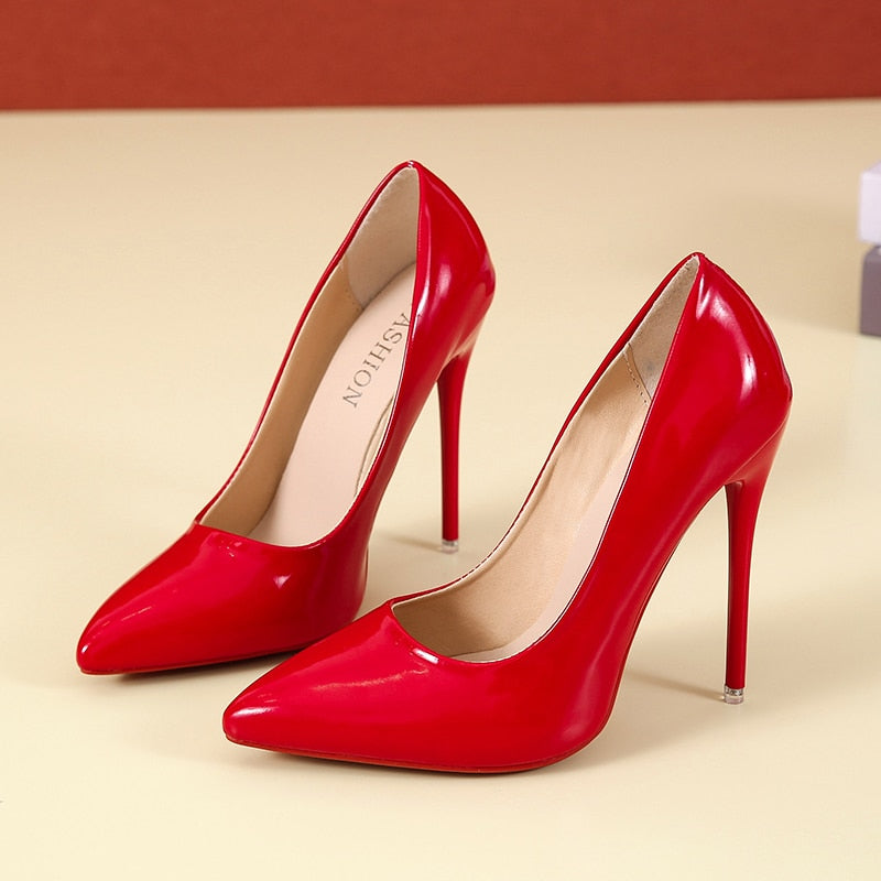 Pointed Toe Stiletto Pumps