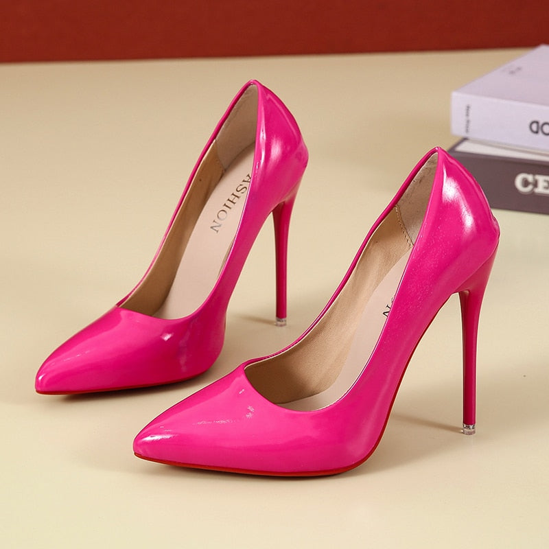 Pointed Toe Stiletto Pumps