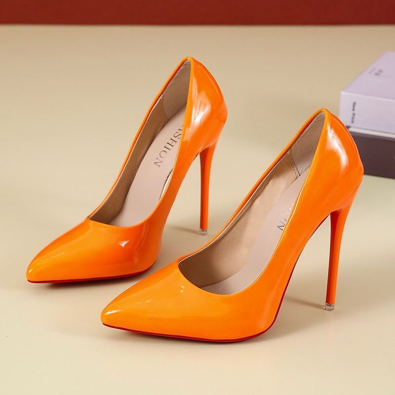 Pointed Toe Stiletto Pumps