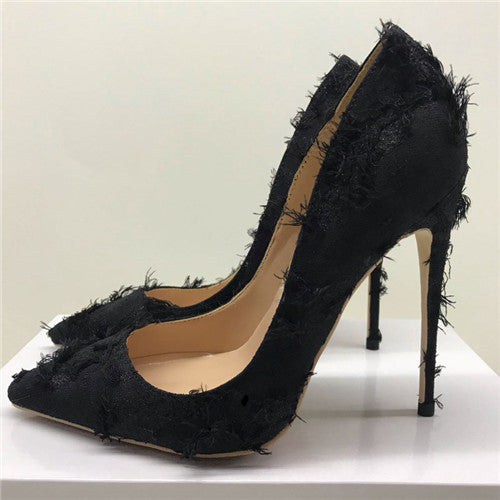 Tassels Stiletto Pumps